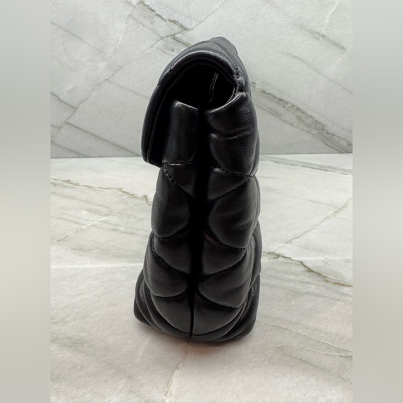 Yves Saint Laurent Black Quilted Clutch - Picture 7 of 11